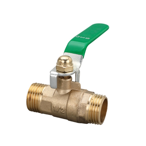 

LAIZE Pneumatic Hose Connector Thickened Brass Ball Valve, Size:Double Outside 4 Point 1/2 inch