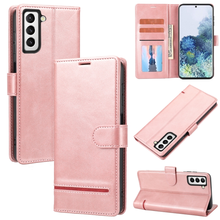 

For Samsung Galaxy S23 5G Classic Wallet Flip Leather Phone Case(Pink)