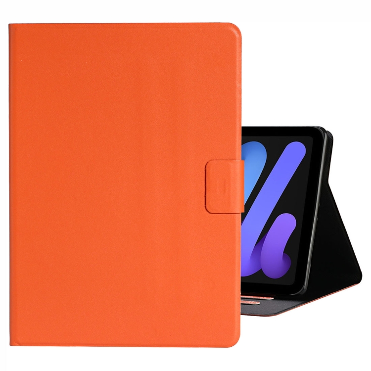 

For iPad 10th Gen 10.9 2022 Pure Color Smart Leather Tablet Case(Orange)