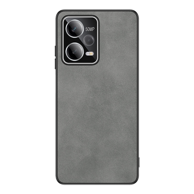 

For Xiaomi Redmi Note 12 Pro+ Frosted Skin Feel Phone Case(Silver Grey)