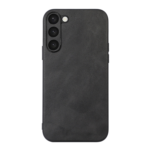 

For Samsung Galaxy S23+ 5G Cowhide Texture PU Phone Case(Black)