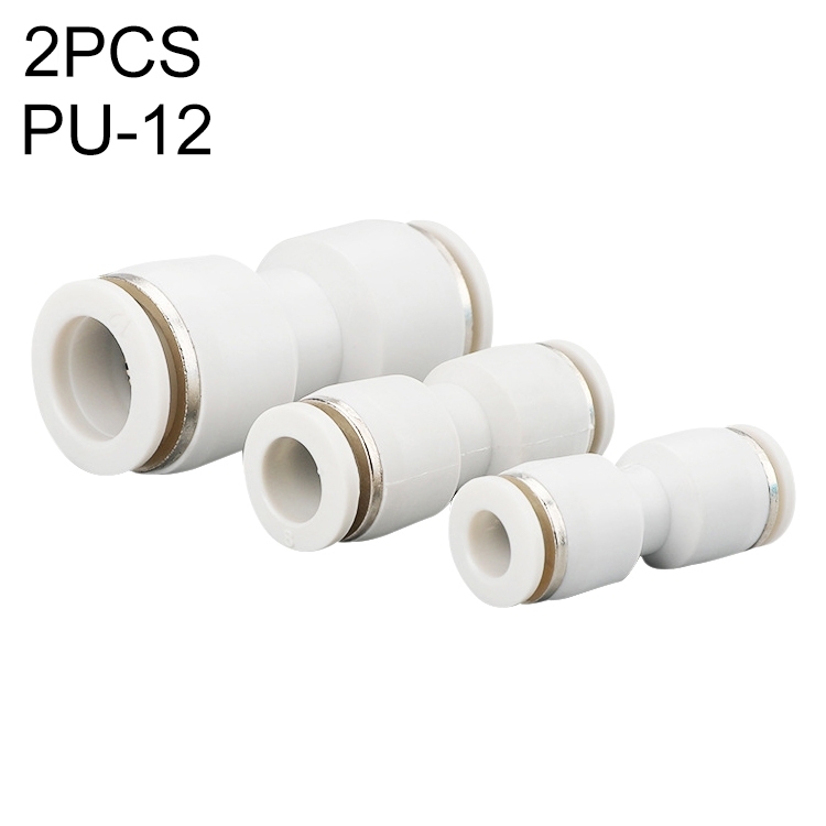 

PU-12 LAIZE 10pcs PU Straight Pneumatic Quick Fitting Connector