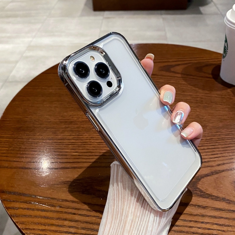 

For iPhone 13 Pro Electroplating Space Phone Case(Silver)