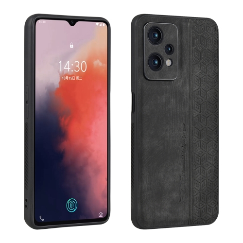 

For OnePlus Nord CE 2 Lite 5G AZNS 3D Embossed Skin Feel Phone Case(Black)