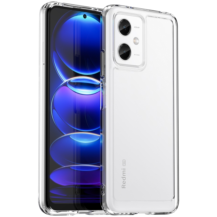 

For Xiaomi Redmi Note 12 China Candy Series TPU Phone Case(Transparent)