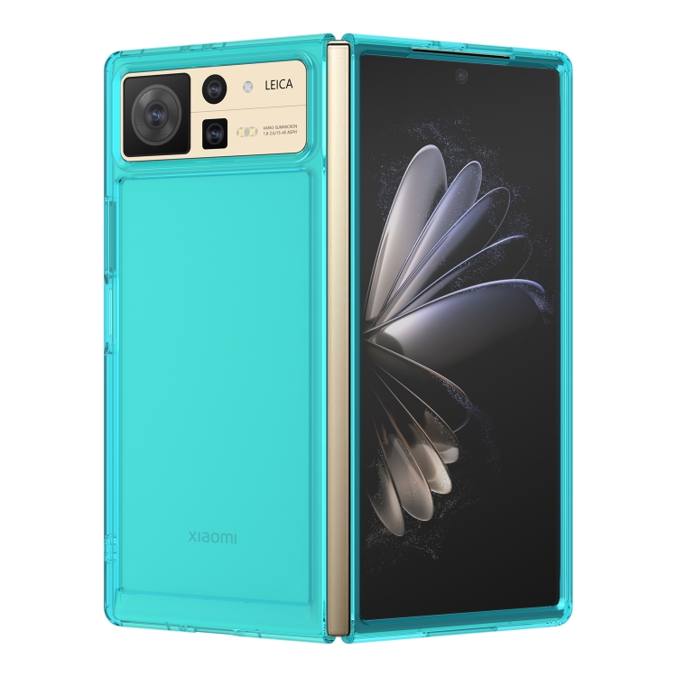 

For Xiaomi Mix Fold 2 Candy Series TPU Phone Case(Transparent Blue)