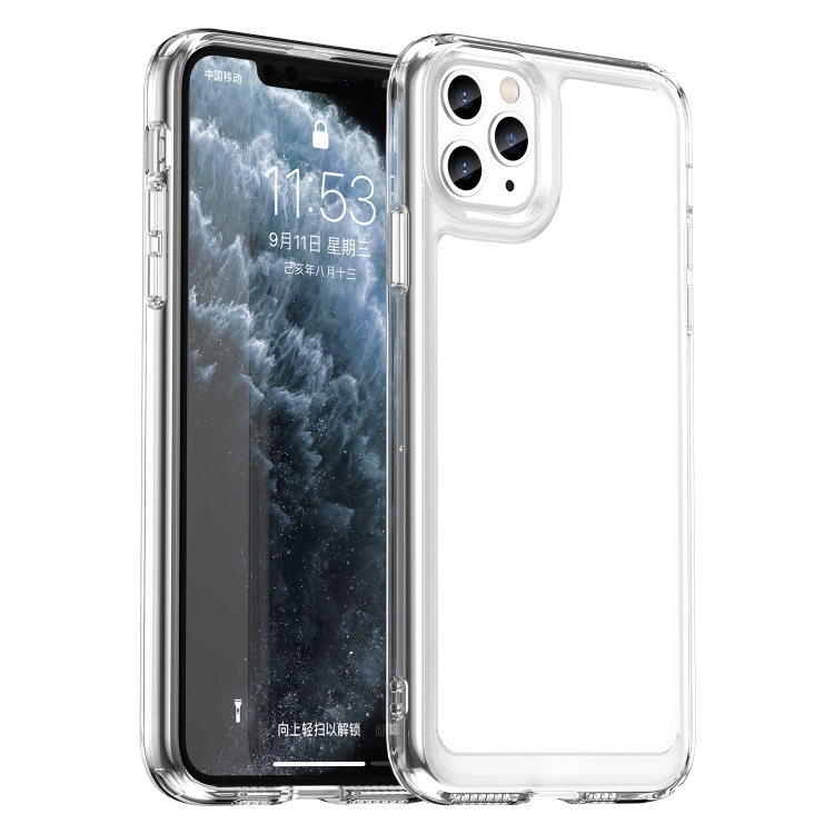 

For iPhone 11 Pro Max Candy Series TPU Phone Case(Transparent)