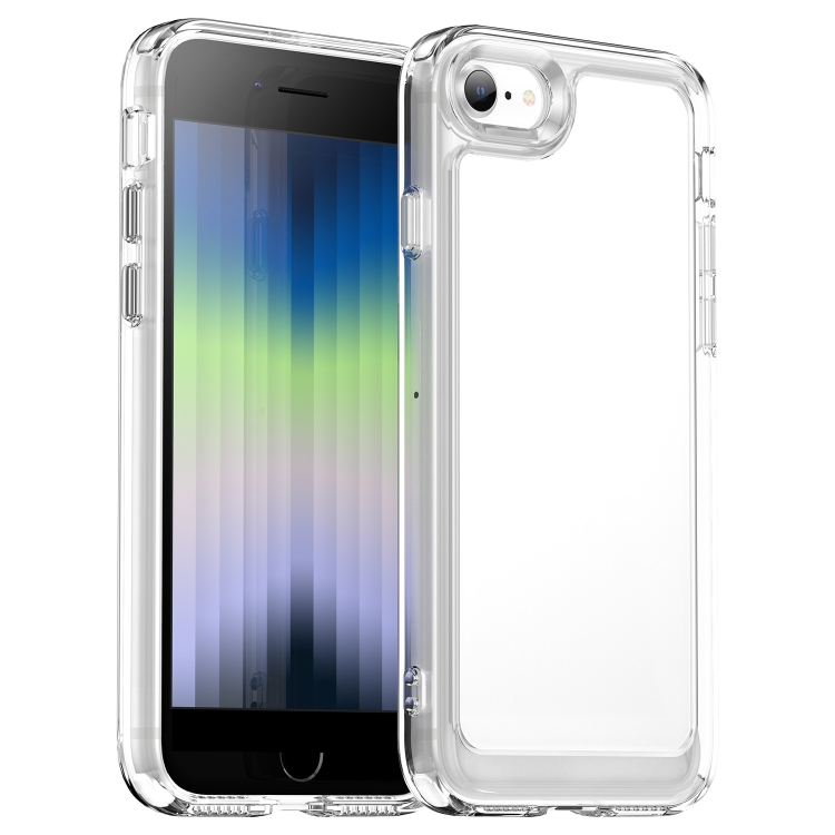 

For iPhone SE 2022 / SE 2020 / 8 / 7 Candy Series TPU Phone Case(Transparent)
