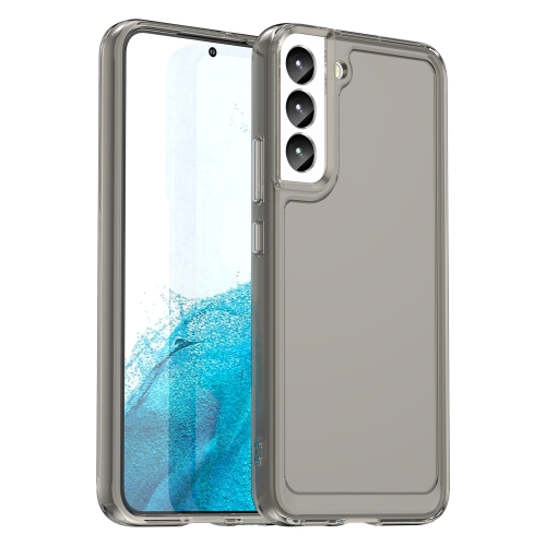 

For Samsung Galaxy S22 5G Candy Series TPU Phone Case(Transparent Grey)