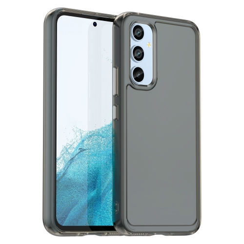 

For Samsung Galaxy A54 5G Candy Series TPU Phone Case(Transparent Grey)