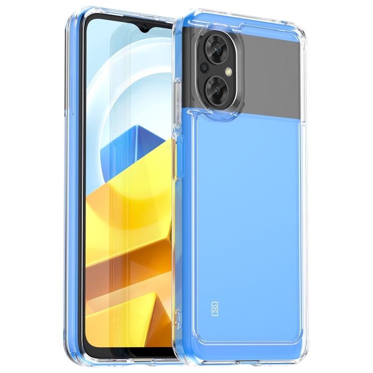 

For Xiaomi Poco M5 4G Candy Series TPU Phone Case(Transparent)