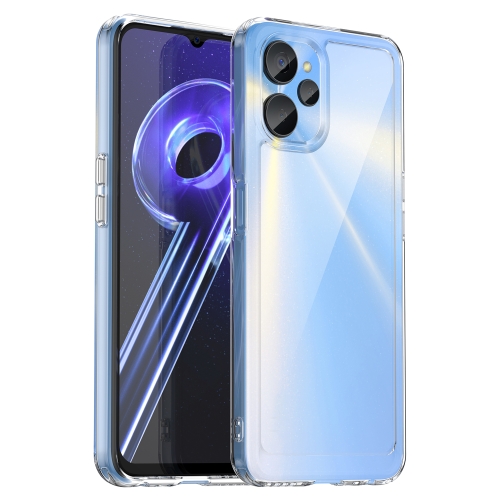 

For Realme Q5x 5G Colorful Series Acrylic + TPU Phone Case(Transparent)