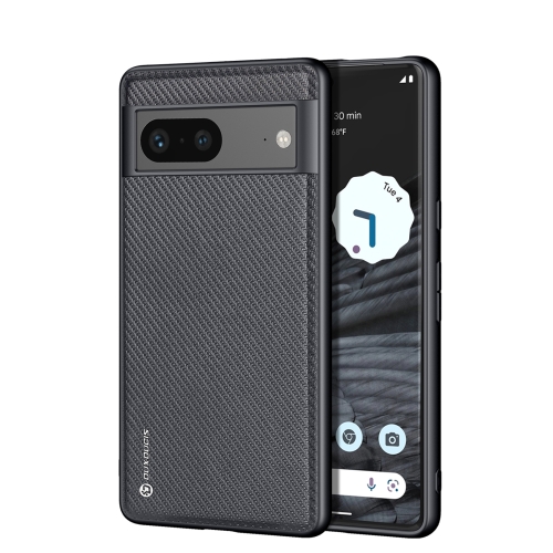 

For Google Pixel 7 DUX DUCIS Fino Series PU + TPU Phone Case(Black)