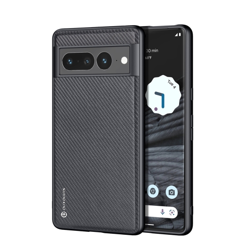 

For Google Pixel 7 Pro DUX DUCIS Fino Series PU + TPU Phone Case(Black)