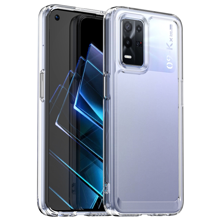 

For Realme 8 5G Candy Series TPU Phone Case(Transparent)