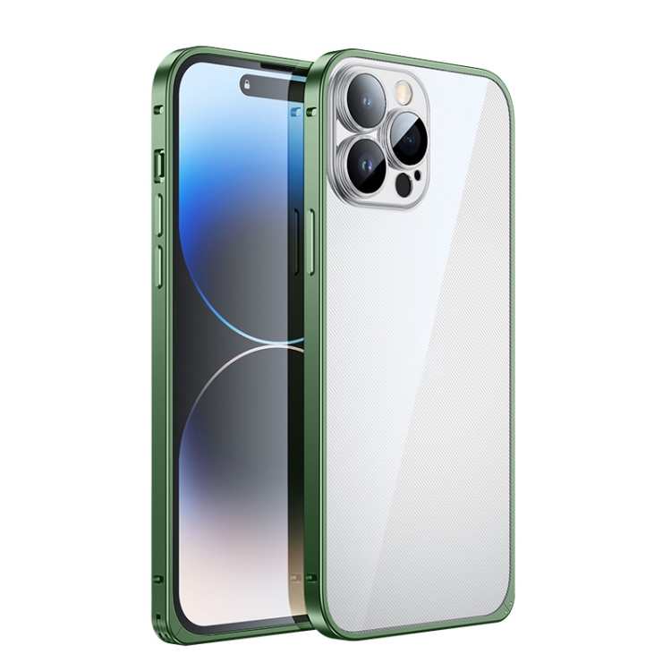 

For iPhone 12 Pro 3D Twill Texture Phone Case(Dark Green)