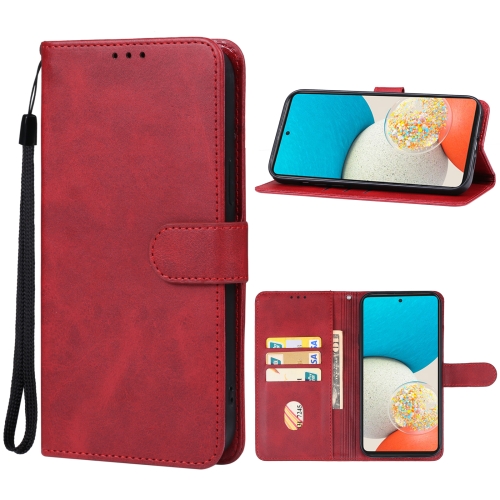 

For Samsung Galaxy A54 5G Leather Phone Case(Red)