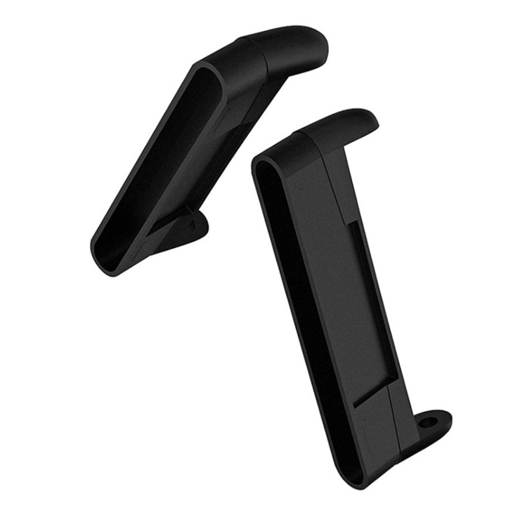 

For Fitbit Versa 4 / Versa 3 / Sense 2 1 Pairs Watch Band Connector(Black)
