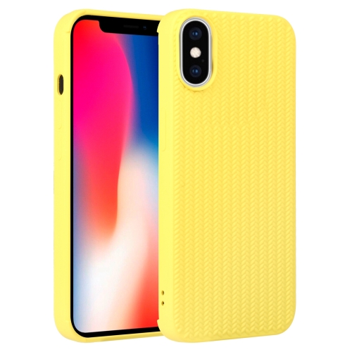 Oem Funda Silicona Iphone X/Xs Amarillo