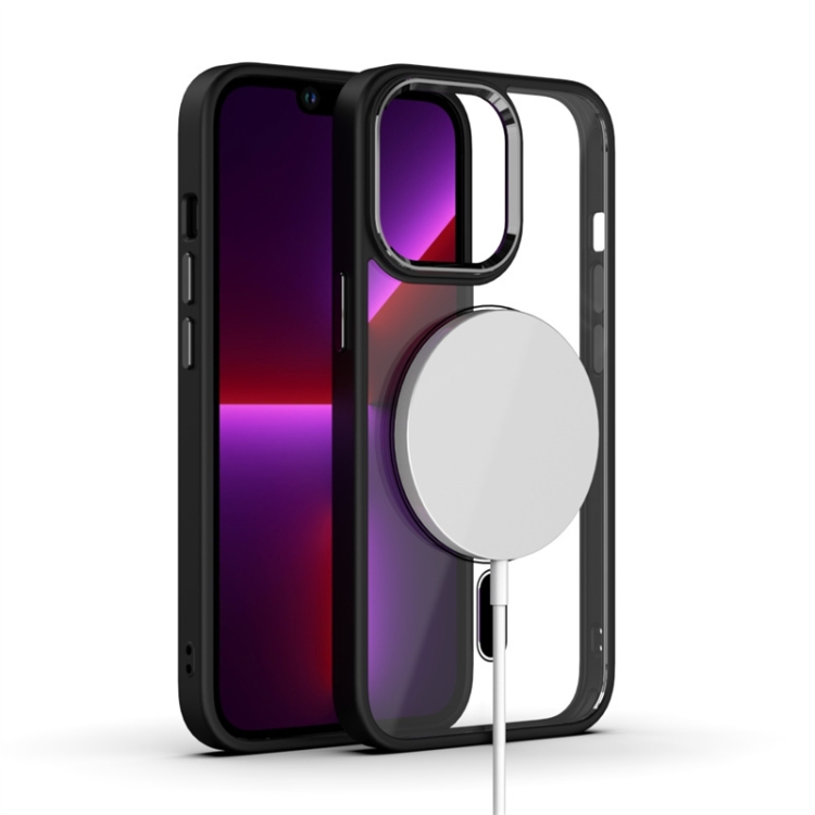 

For iPhone 13 Pro Max MagSafe Magnetic Phone Case(Black)
