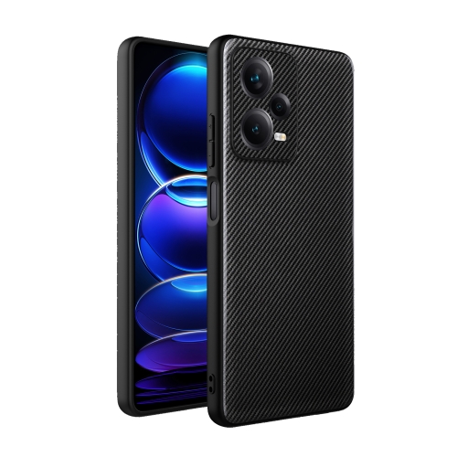 

For Xiaomi Redmi Note 12 Pro 5G China ViLi TC Series Kevlar Carbon Fiber Texture Phone Case(Black)