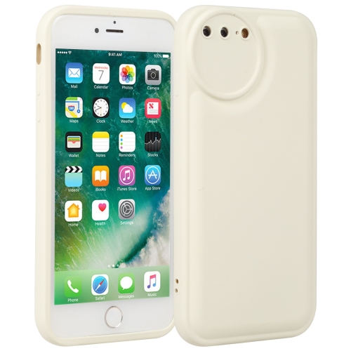 

For iPhone 8 Plus / 7 Plus Liquid Airbag Decompression Phone Case(Antique White)