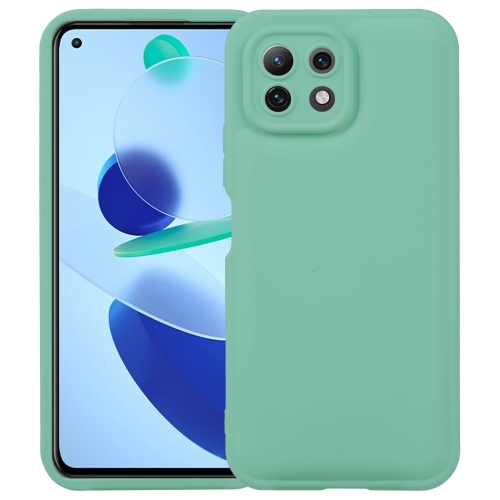 

For Xiaomi Mi 11 Lite Liquid Airbag Decompression Phone Case(Retro Green)