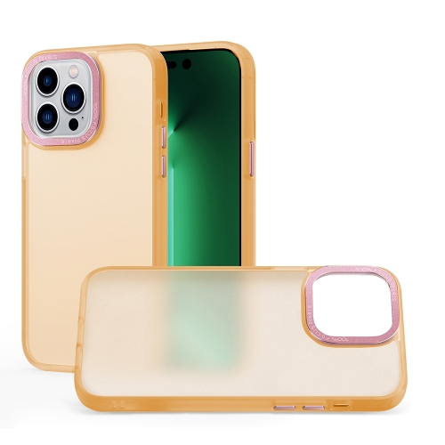 

For iPhone 11 Skin Feel PC Shockproof Protective Phone Case(Orange)
