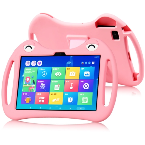 

For Alcatel 1T 10 2020 Silicone Shockproof Protective Tablet Case(Pink)