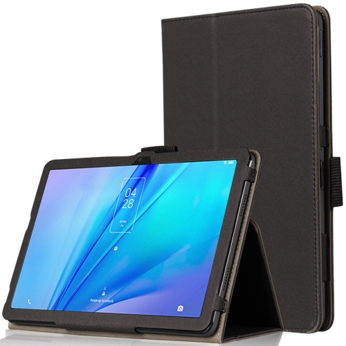 

For TCL Tab 10s 5G Skin Texture All inclusive Leather Tablet Case(Black)