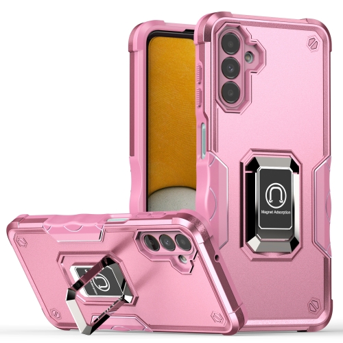 

For Samsung Galaxy A14 5G Non-slip Shockproof Armor Phone Case(Pink)