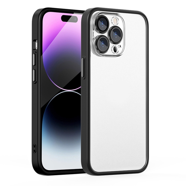 

For iPhone 13 Cat Eyes Metal Camera Lens Shockproof Protective Phone Case(Black)