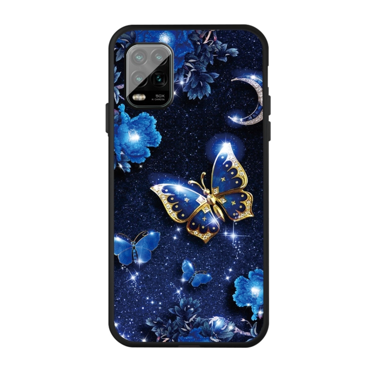 

For Xiaomi MI 10 Lite Pattern Printing Embossment TPU Mobile Case(Kingdee)