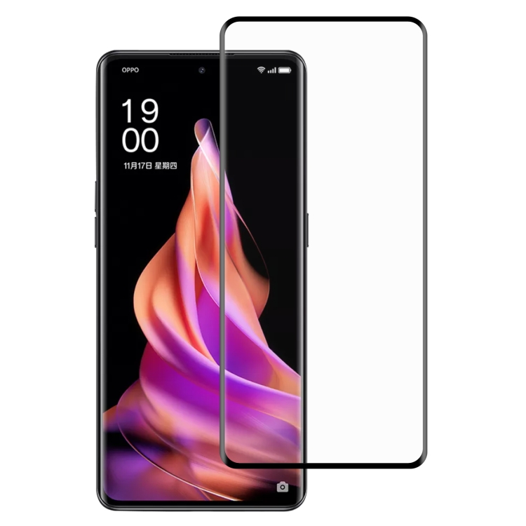

For OPPO Reno9 3D Curved Edge Full Screen Tempered Glass Film