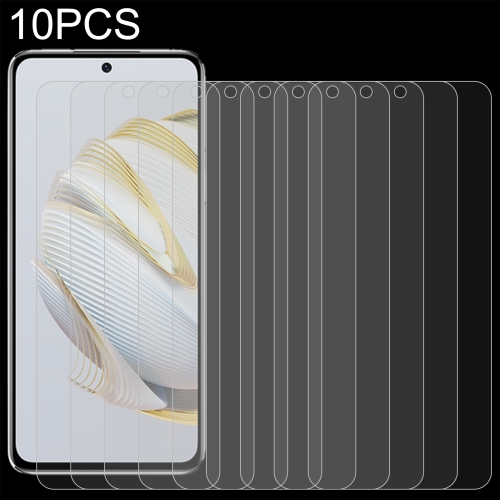 

For Huawei nova 10 SE 10pcs 0.26mm 9H 2.5D Tempered Glass Film