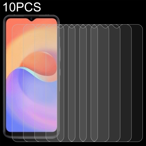 

For ZTE Blade A52 Lite 10pcs 0.26mm 9H 2.5D Tempered Glass Film