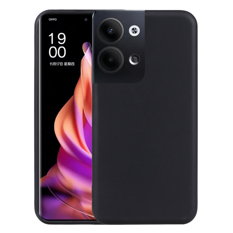 

For OPPO Reno9 TPU Phone Case(Black)