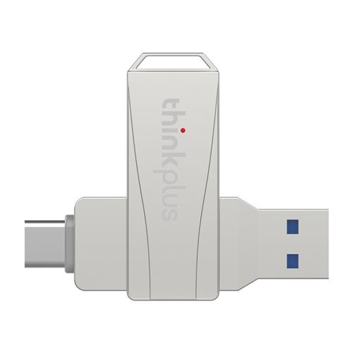 

Lenovo Thinkplus MU252 USB 3.1 + USB-C / Type-C Flash Drive, Memory:32GB (Silver)
