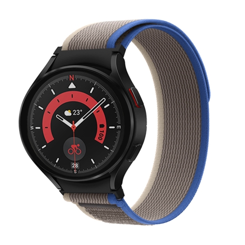 

For Samsung Galaxy Watch 5 Pro / Watch4 Classic Loop Nylon Watch Band(Blue)