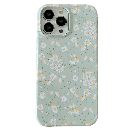 

For iPhone 14 2 in 1 Detachable Painted Pattern Phone Case(Small Chrysanthemum)