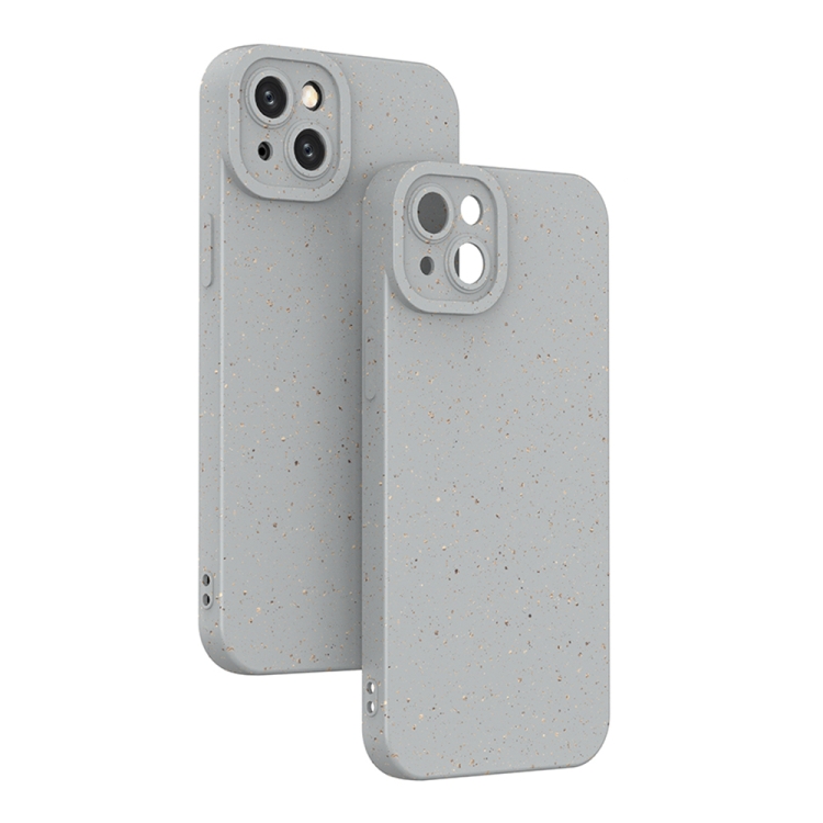 

For iPhone 13 Wheat Straw Degradable Phone Case(Grey)