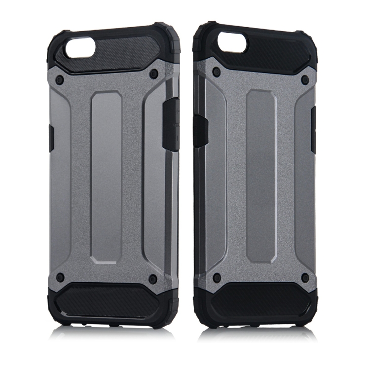 

For OPPO R9S Magic Armor TPU + PC Combination Phone Case(Grey)