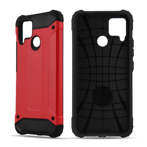 

For Realme C15 Magic Armor TPU + PC Combination Phone Case(Red)
