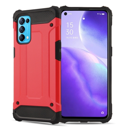 

For OPPO Reno5 5G Magic Armor TPU + PC Combination Phone Case(Red)