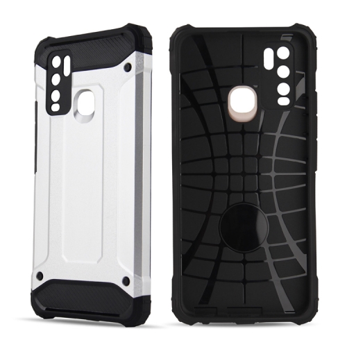 

For vivo Y50/Y30 Magic Armor TPU + PC Combination Phone Case(Silver)