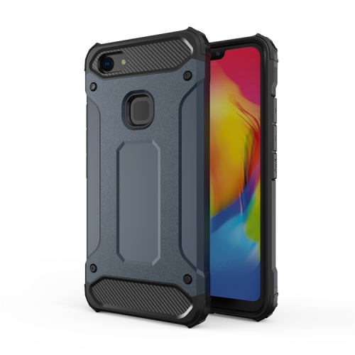 

For vivo Y83 Magic Armor TPU + PC Combination Phone Case(Navy Blue)