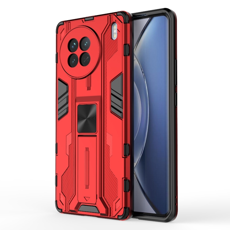 

For vivo X90 5G Supersonic PC + TPU Shock-proof Phone Case(Red)