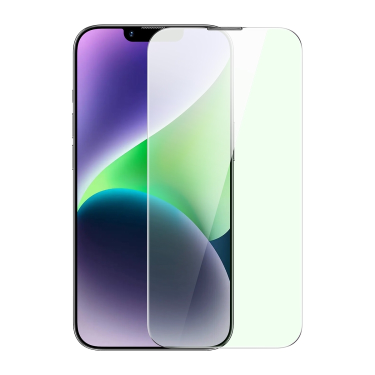 

For iPhone 14 Plus / 13 Pro Max Baseus 0.3mm Eye-Protection Crystal Tempered Glass Screen Protector with Dust Filter