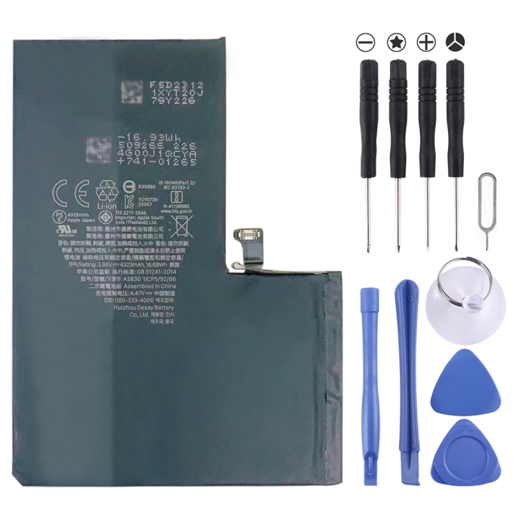 

For iPhone 14 Pro Max A2830 4323mAh Battery Replacement