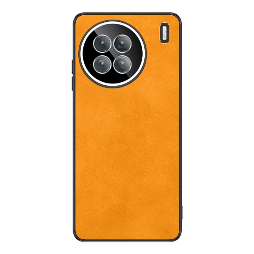 

For vivo X90 Pro+ Frosted Skin Feel Phone Case(Orange)